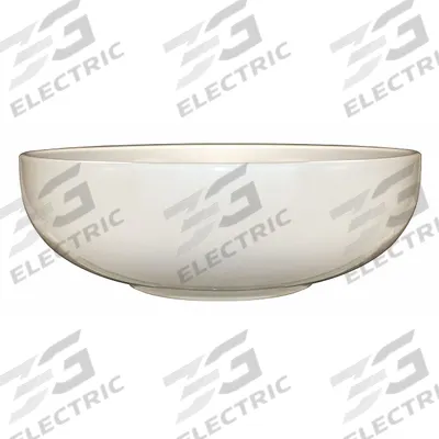 ITI Salad Bowl: Roma, 55 oz Capacity, 8 7/8 in Dia, Stoneware - Serving Bowls