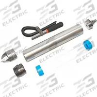 AMS Core Sampler with Core and Auger Tip: Stainless Steel, 5/8 in Connection Size, 2 in Overall Dia (MPN 403.27). Key specifications — Material: Stainless Steel; Connection Type: Threaded; Includes: Liner; Brand: AMS.