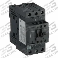 SCHNEIDER IEC Magnetic Contactor: Non-Reversing, 3 Poles, 3NO Contacts, 40 A, 24V DC Coil (MPN LC1D40ABD). Key specifications — Brand: SCHNEIDER; Integrated Surge Suppression: Yes.