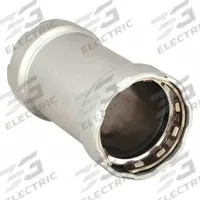 VIEGA MEGAPRESS Crimp Coupling Fitting: 3/4 in Pipe x 3/4 in Pipe Size, Press-fit x Press-fit, Steel (MPN 25035). Key specifications — Brand: VIEGA MEGAPRESS.