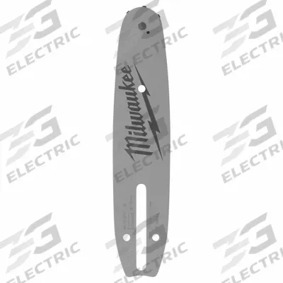 MILWAUKEE Guide Bar: 8 in Compatible Bar Lg, 3/8 in, 0.05 in Gauge - Bars