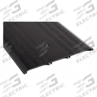 NATIONAL GUARD Door Threshold: Saddle, Aluminum, 4 ft Lg (MPN 430EDKB-48). Key specifications — Brand: NATIONAL GUARD; Transition Type: Fluted.