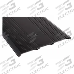 NATIONAL GUARD Door Threshold: Saddle, Aluminum, 4 ft Lg (MPN 430EDKB-48). Key specifications — Brand: NATIONAL GUARD; Transition Type: Fluted.