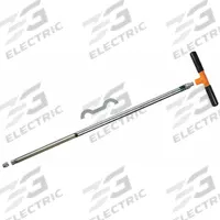 AMS Soil Recovery Probe: Nickel Plated 4130 Alloy Steel, Threaded, 5/8 in Connection Size (MPN 425.50). Key specifications — Brand: AMS; Product Type: Soil Recovery Probe; Connection Type: Threaded; Material: Nickel Plated 4130 Alloy Steel; Includes: Spanner Wrench.