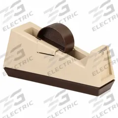 SCOTCH Tape Dispenser: 1 in Compatible Tape Wd - Max, Plastic, Manual (MPN C25). Key specifications — Color: Brown; Brand: SCOTCH; Material: Plastic; Power Source: Manual.