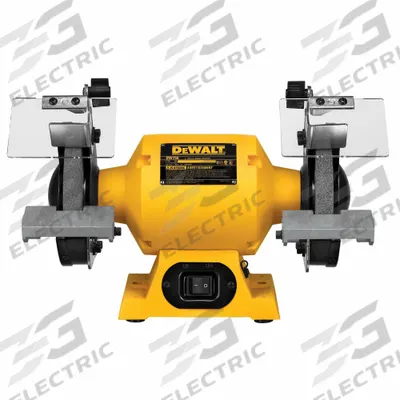 DEWALT Bench Grinder: Fixed Speed, 5/8 hp, 6 in Max Wheel Dia, 3,450 RPM - Fixed-Speed Bench Grinders