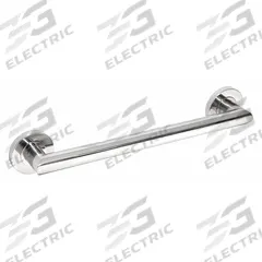 TAYMOR Wall Grab Bar: Straight, 16 in Lg, 1 1/4 in Dia, Stainless Steel, Polished (MPN 03-6916PSS). Key specifications — Brand: TAYMOR; Mount Orientation: Right-Hand.