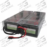 TRIPP LITE UPS Battery: 48 V DC Volt, 9 Ah Battery Capacity, Hardwired (MPN RBC94-2U). Key specifications — Battery Connection: Hardwired.
