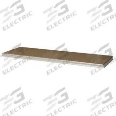 TENNSCO Shelf: 72 in x 24 in, 500 lb Load Capacity, Particleboard, Sand, Shelf (MPN ZVES-7224D1 SAND). Key specifications — Decking Material: Particleboard; Includes: Shelf; Decking Finish: Unfinished; Shelf Configuration: Single Straight; Color: Sand; Frame Material: Steel; Brand: TENNSCO; Frame Finish: Zinc Plated.