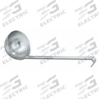 VOLLRATH Ladle: 8 oz Capacity, Stainless Steel, Silver, NSF Certified, 15 1/8 in Overall Lg, Mirror (MPN 46818). Key specifications — Manufacturer Part Number: 46818; Color: Silver; Material: Stainless Steel; NSF Certified: Yes; Product Type: Ladle; Brand: VOLLRATH.