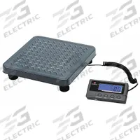 MEASURETEK Shipping Scale: 165 lb Wt Capacity - Imperial, 2 1/2 in Weighing Surface Dp, kg/lb, LCD (MPN GGS_75054). Key specifications — attr1359871: 0.05 kg/0.1 lb; attr1359875: USB; attr1359893: Steel.