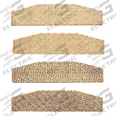 DYNABRADE Vanes: Mfr Part # 01480, Blade, Compatible with Mfr Part # 52201/52203/52231/52233 - Air Tool Replacement Parts