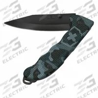 VICTORINOX SWISS ARMY Folding Knife: 3 3/4 in Blade Lg, 5 1/4 in Closed Lg, 5 1/4 in Overall Lg (MPN 0.9425.DS222). Key specifications — attr307537: Aluminum; attr307538: Yes; attr324882: VICTORINOX SWISS ARMY.