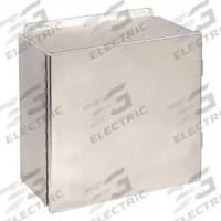 HOFFMAN Enclosure: Steel, 8 in x 6 in x 4 in, NEMA 12/13, Solid Cover, Hinged (MPN A806CHQR). Key specifications — Brand: HOFFMAN; Closure Method: Quick Release Latch; Knockouts: Not Included.