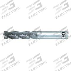 OSG Square End Mill: Carbide, Diamond Coated, 4 Flute, 8 mm Mill Dia, 20 mm LOC, 60 mm OAL (MPN 71400816)