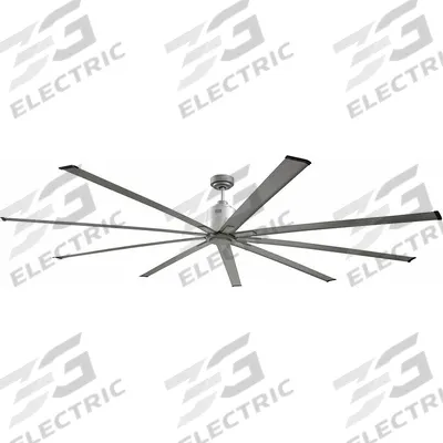 MAXX AIR Ceiling Fan: 10,200 cfm Airflow, 6 ft Blade Dia, 6 Speeds, 120V AC, Single Phase - Industrial HVLS Ceiling Fans