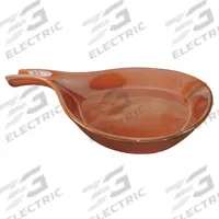 ITI Serving Skillet: 24 oz Capacity, 9 1/2 in Overall Dp, Vitrified Stoneware, Caramel (MPN FPS24-CR). Key specifications — Material: Vitrified Stoneware; Brand: ITI; Color: Caramel.