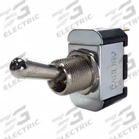 CARLING TECHNOLOGIES Toggle Switch: 3 Position, 3 Connections, SPDT, Screw Terminals Connection (MPN 2FC54-73). Key specifications — AC Contact Rating: 10 A @ 250 V; Switch Function Configuration: On/Off/On; Brand: CARLING TECHNOLOGIES; Series: F; Horsepower: 3/4 hp.