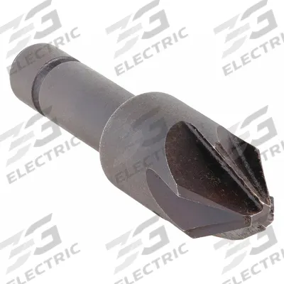 KEO Countersink: 60°, 6 Flute, 1/2 in Body Dia - Smooth-Finish Six-Flute Countersinks