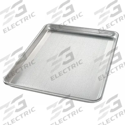 CHICAGO METALLIC Sheet Pan: Sheet Pan Pan, One Half Sheet Pan Size, Aluminum, Glazed - Sheet Pans