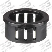 APPROVED VENDOR Insulating Bushing: 0.375 in Hole Dia, For 0.125 in Panel Thick, Black, 25 PK (MPN 1EMB3). Key specifications — Brand: APPROVED VENDOR; Color: Black.