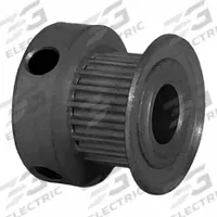 DAYTON Timing Pulley: Modified Curvilinear, Fixed, For GT Timing Belt Section, For 6 mm Belt Wd (MPN 20-2P06M6CA6). Key specifications — Brand: DAYTON; Finish: Clear Anodized; For Belt Series: Powerhouse®.