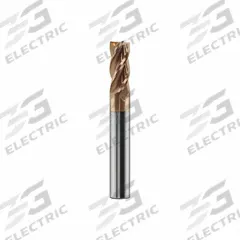 APPROVED VENDOR Square End Mill: Carbide, FX7 Coated, 4 Flute, 1" Mill Dia, 1" LOC, 4" OAL (MPN 1034079)
