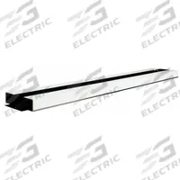 TENNSCO Light Fixture: 50 5/32 in Overall Wd, 8 in Overall Dp, Steel (MPN TWCTL-48). Key specifications — Operating Voltage: 110V.