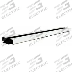 TENNSCO Light Fixture: 50 5/32 in Overall Wd, 8 in Overall Dp, Steel (MPN TWCTL-48). Key specifications — Operating Voltage: 110V.