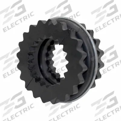 MASTERDRIVE Coupling Sleeve: 14 Coupling Size, 2,200 RPM Max Speed, 23,400 in-lb Rated Torque - Two-Piece Sleeve Coupling Inserts