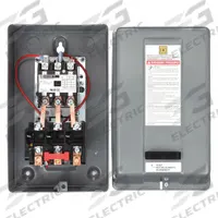 SQUARE D Definite Purpose Magnetic Motor Starter: Non-Reversing, 3 Poles, 40 A, 208-240V AC Coil (MPN 8911DPSG43V09). Key specifications — Brand: SQUARE D; Thermal Units Required: 3 Thermal Units Required (Not Included).