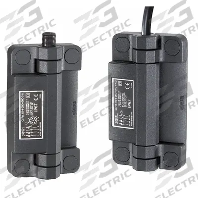 ELESA Hinged Safety Interlock Switch: CFSW Series, Bottom Output - Hinged Safety-Interlock Switches