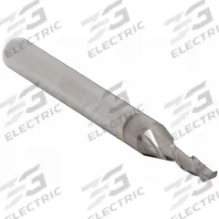 APPROVED VENDOR Square End Mill: Carbide, TiCN Coated, 2 Flute, 3/32" Mill Dia, 3/8" LOC, 1-1/2" OAL (MPN 204-001042)