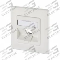METZ CONNECT Wall Outlet: UP, GD-Zn (Zinc Die-Cast), Individual Keystone Modules, 45° Mounting Angle (MPN 130B20D11002KE). Key specifications — Housing Material: GD-Zn (Zinc Die-Cast); Includes Connector: Unequipped; Mounting Type: UP; Product Type: Wall Outlet; Connector Color: White; Connection Type: Individual Keystone Modules.