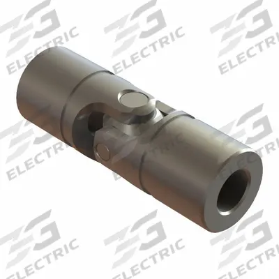 BELDEN Universal Joint: Alloy Steel, 750, Round, 3/8 in Bore Dia, 2 11/16 in Overall Lg - Heavy Duty Universal Joints for Round Shafts
