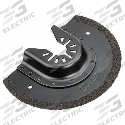 DEWALT Oscillating Scraper Blade: 3 5/8 in Blade Wd, 2 1/2 in Blade Lg, Carbide Grit - Open-Back Universal OIS Mounted Blades