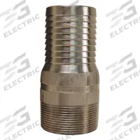 DIXON VALVE & COUPLING Barbed Hose Fitting: For 2 in Hose I.D., Hose Barb x NPT, Male x Male, Rigid (MPN RST25). Key specifications — Fitting Connection Type: Hose Barb x NPT; Fitting Gender: Male x Male; Nipple Grip Type: No Knurl; Brand: DIXON VALVE & COUPLING.