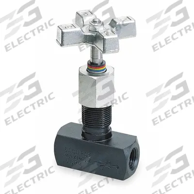 Parker Metering Valve: 3 gpm Max Flow Rate, 1/8 in NPT, 1/8 in NPT, 5,000 psi Max Pressure - Precision Needle Flow Control Valves