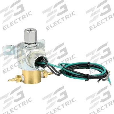 JOHNSON CONTROLS Solenoid Air Valve: Open Frame, 24V AC, 50/60 Hz, 30 psi Op Max., Brass Body - 3-Way Air Switching Valves