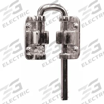 PRIME-LINE Sliding Door Lock: 1 1/8 in Lg, 2 in Wd - Locks for Sliding Doors
