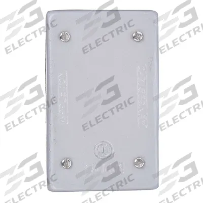 APPLETON ELECTRIC Weatherproof Cover: Steel, FD/FS, Boxes, 1 Gangs, 4 9/16 in Overall Ht - Aluminum & Zinc Weatherproof Electrical Box Covers