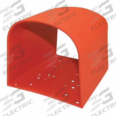 LINEMASTER Foot Switch Guard: Plastic (MPN 522-U37) - Guards & Shields for Foot Switches