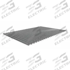 TENNSCO Decking: 72 in x 48 in x 9/16 in, 22 ga Decking, Steel, 4,150 lb Load Capacity (MPN BSD-7248). Key specifications — Decking Material: Steel; Frame Finish: Powder Coated; Color: Industrial Gray; Includes: (6) Panels; Brand: TENNSCO.