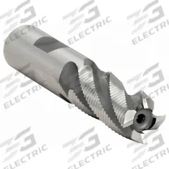OSG Roughing End Mill: Cobalt, 4 Flute, Fine Pitch, 5/8" Mill Dia, 3" LOC, 5-1/8" OAL (MPN 4500800)