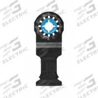 BOSCH Oscillating Tool Blade: 1 1/4 in Blade Wd, 3 5/8 in Overall Lg, Plunge Cutting, Carbide (MPN OSL114CC). Key specifications — attr1097473: Metal; attr1097476: BOSCH; attr1097456: Plunge Cutting.