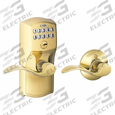 SCHLAGE RESIDENTIAL Electronic Keyless Lock: Keypad - Electronic Keyless Access Locksets