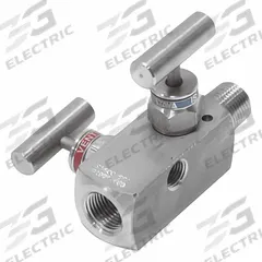 HAM-LET Two-Way Valve: Stainless Steel, 1/2" MNPT, 1/2" FNPT, 6,000 psi Pressure, PTFE, 1/4" FNPT (MPN M-20M-85-8N-SS-T-T). Key specifications — Brand: HAM-LET; Drain: 1/4" FNPT; Inlet Connection: 1/2" MNPT; Outlet Connection: 1/2" FNPT.