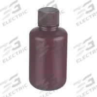 APPROVED VENDOR Laboratory Bottle: HDPE, 60 mL, 60 mL, Amber, 20-410 mm Screw Closure Size, Unlined (MPN 209126). Key specifications — Body Color: Amber; Closure Attached: Attached; Brand: APPROVED VENDOR; Pre-Cleaned: None; Closure Included: Yes.