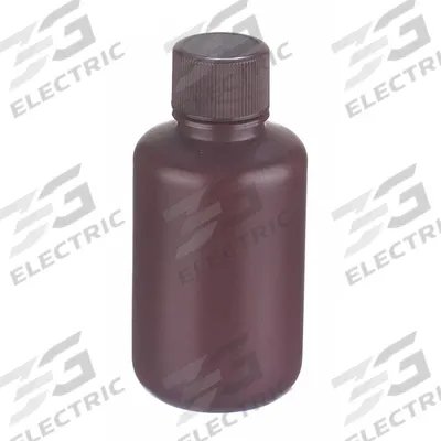 APPROVED VENDOR Laboratory Bottle: HDPE, 60 mL, 60 mL, Amber, 20-410 mm Screw Closure Size - HDPE Narrow Mouth Round Lab Bottles