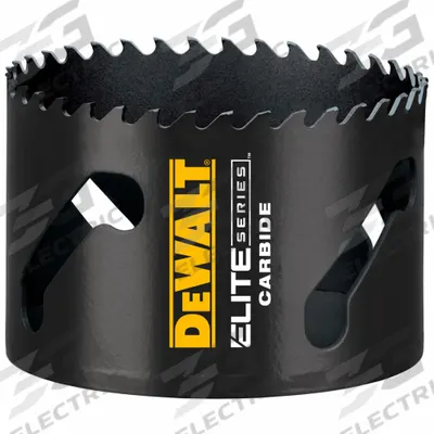DEWALT Hole Saw: 3 in Saw Dia., 3 Teeth per Inch, 1 3/4 in Max. Cutting Dp - Multi-Material-Cutting Hole Saws without Arbor